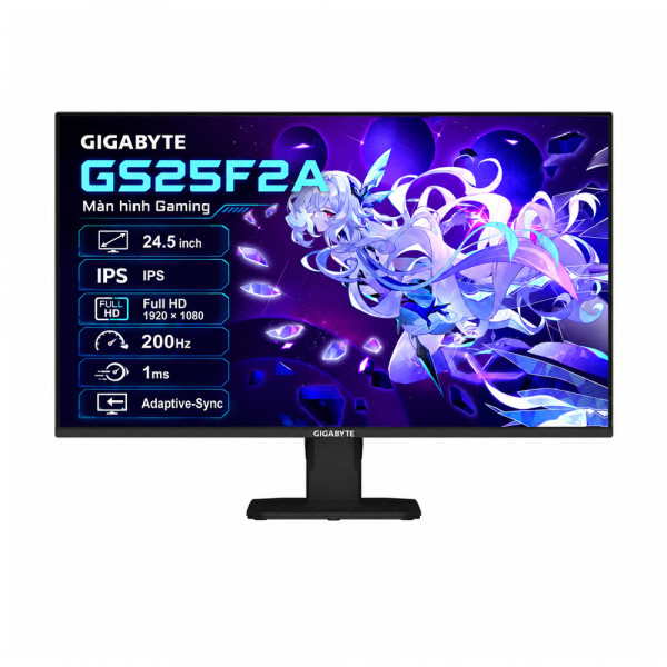 Màn Hình Gaming Gigabyte GS25F2A (24.5 inch, IPS, FHD, 240Hz, 1ms)