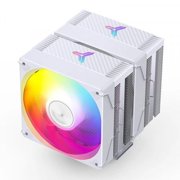 Tản nhiệt khí CPU Jonsbo CR-3000E ARGB White (6 Ống đồng, Dual Tower, White)