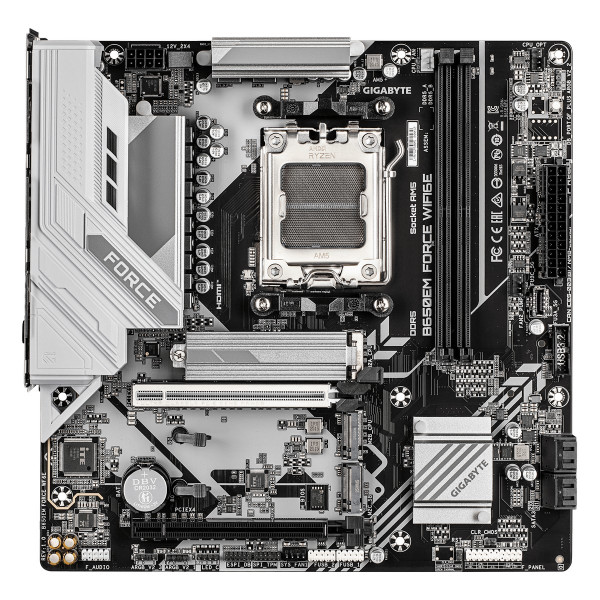 Mainboard Gigabyte B650EM FORCE WIFI6E (AM5, mATX, 2x DDR5, Wi-Fi 6E)