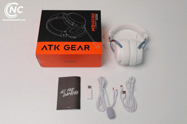 Tai nghe không dây ATK N9 Ultra Wireless Starry (White Blue)