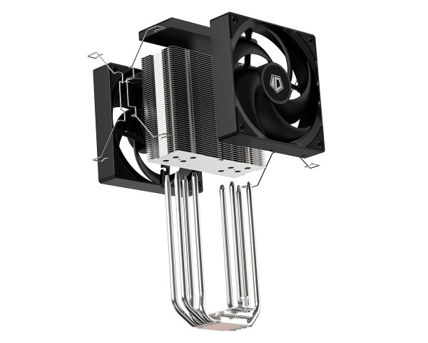 TẢN NHIỆT KHÍ ID COOLING SE-414-XT