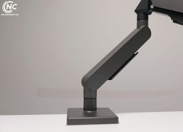 Giá treo màn hình VSP VA80-1G (17-32 inch, Chân đơn, Màu Đen Xám)