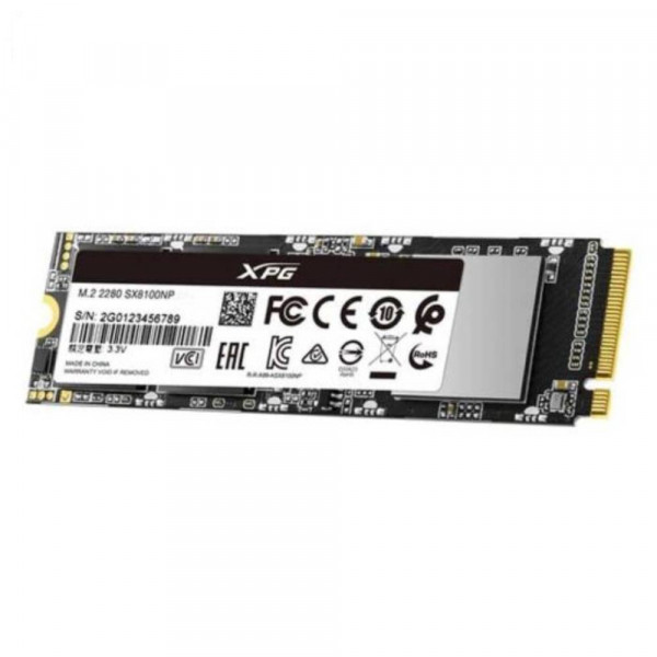 Ổ cứng SSD ADATA XPG SX8100 4TB NVMe PCIe Gen3 x4 (M.2 2280, ASX8100NP-4TT-C)
