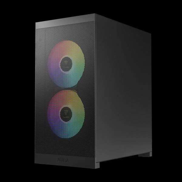 Vỏ case Gamdias Aura GC15M RGB Black ( 3 fan )
