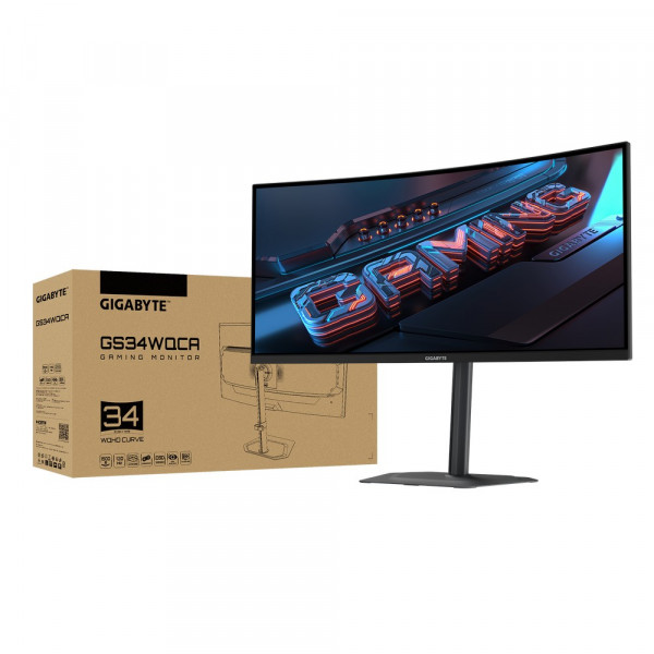 Màn hình Gigabyte GS34WQCA (34 inch, VA, WQHD, 120Hz, 1ms, Cong)