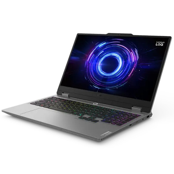 Laptop Lenovo LOQ 15IRX10 83JE01AGVN (Core i7-13645HX, 16GB, 512GB, RTX 5050 8GB, 15.6 inch FHD 144Hz, Win 11, Xám)