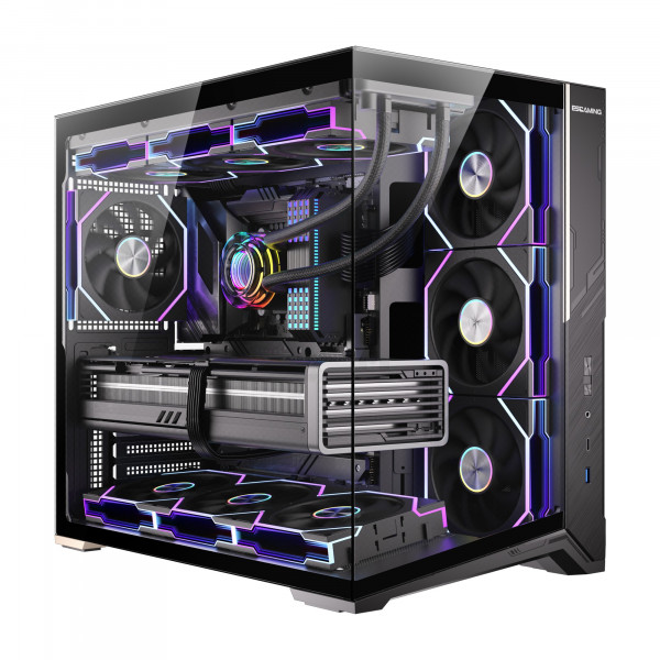 Vỏ Case MAGIC ZERO MAX ( ATX, AIO, 360mm Top Case, Black )