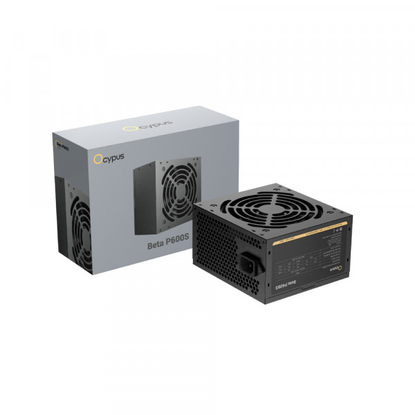Nguồn Ocypus Beta P600S 600W (Non Modular, Black)