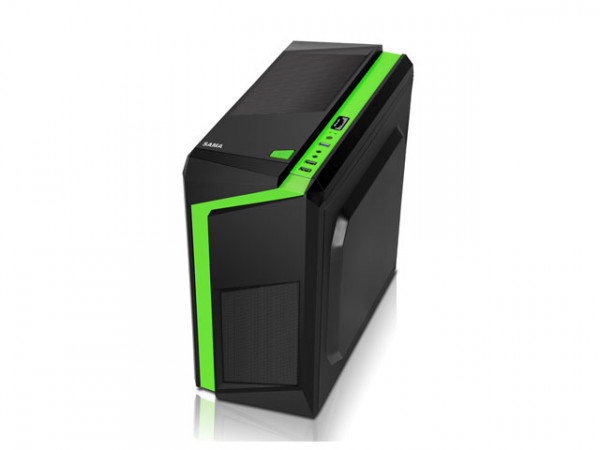 Case Sama Esport-2 Black - Green
