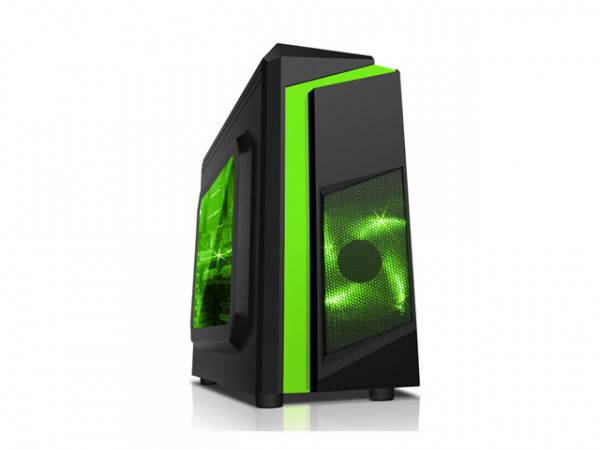 Case Sama Esport-2 Black - Green