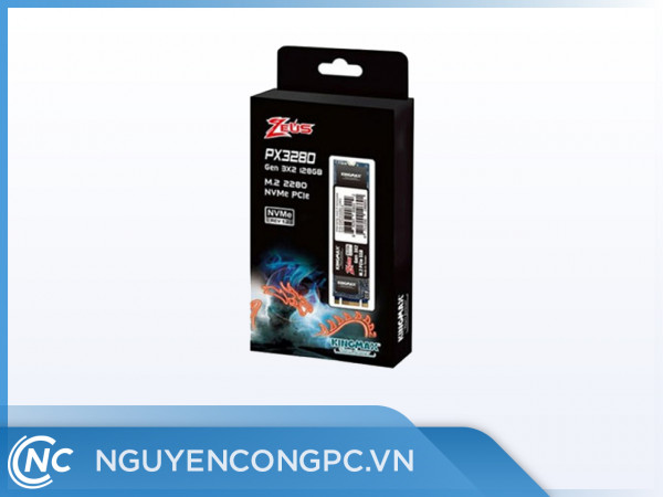 Ổ cứng SSD Kingmax PX3280 128Gb NVMe PCIe Gen3x2 M.2