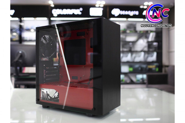 CASE TECWARE NEXUS M - BLACK/RED