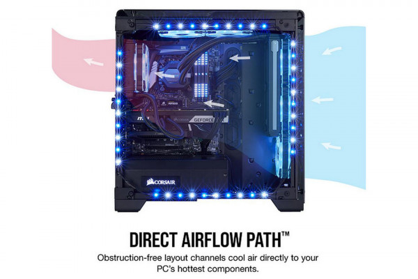 Case Corsair Crystal Series 570X RGB Mirror Special Edition Black