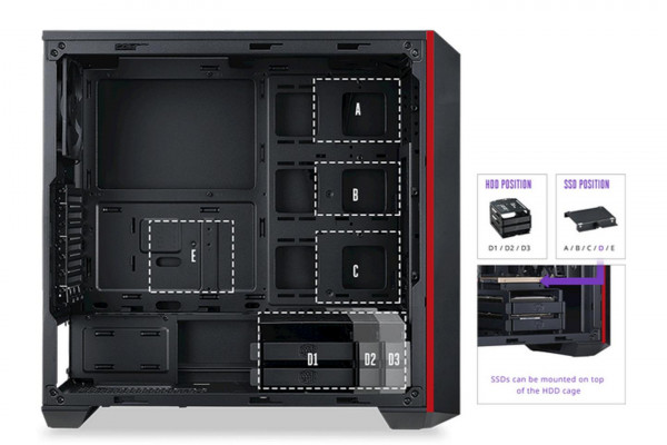 Case COOLERMASTER MASTERBOX 5 MSI EDITION