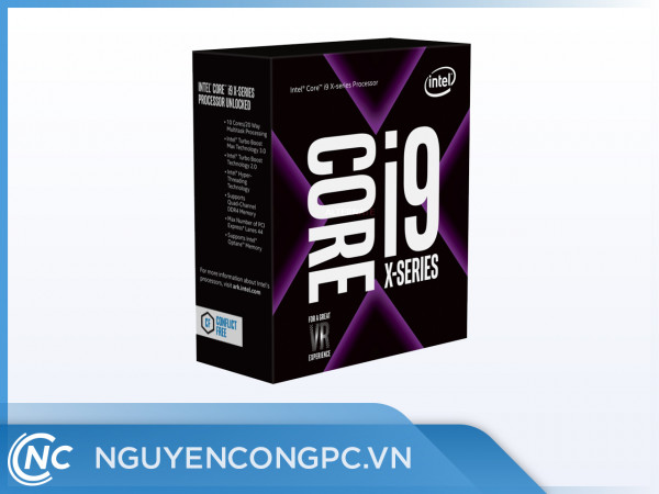 CPU Intel Core i9-9920X 3.5 GHz Turbo 4.4 GHz up to 4.5 GHz / 19.25 MB / 12 Cores, 24 Threads / socket 2066