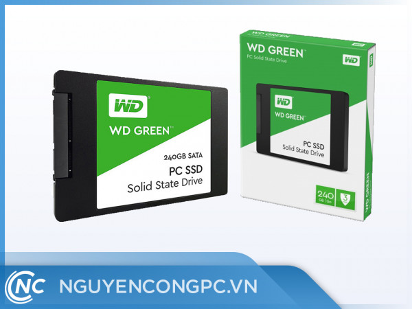 Ổ cứng SSD WD Green 240GB Sata3 2.5