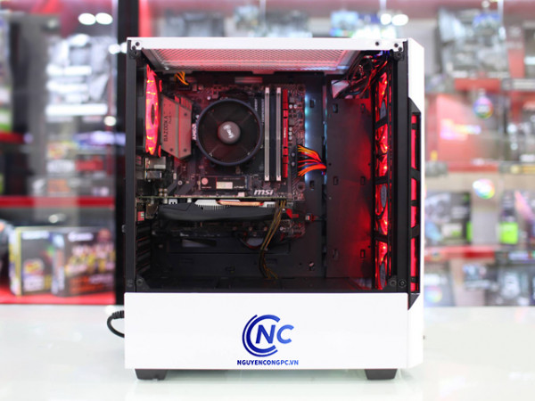Case Xigmatek Nemesis White - No Fan