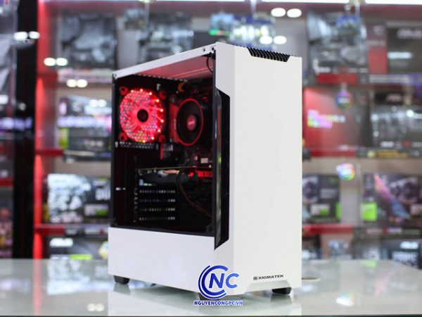 Case Xigmatek Nemesis White - No Fan