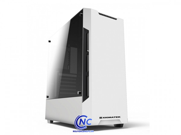 Case Xigmatek Nemesis White - No Fan