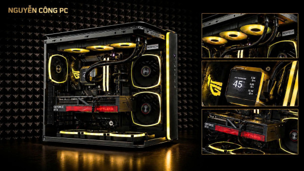 Bộ PC Đồ Hoạ AMD Ryzen 9 9950X, RAM 128GB, RTX 5070 Ti 16GB