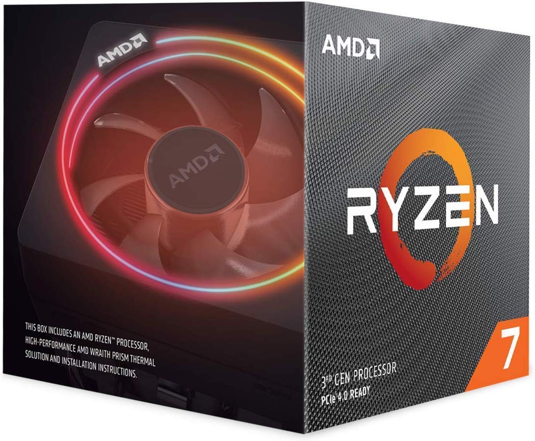 CPU AMD Ryzen 7 3700X (3.6 GHz Turbo Up To 4.4 GHz, 8 Nhân 16 Luồng,