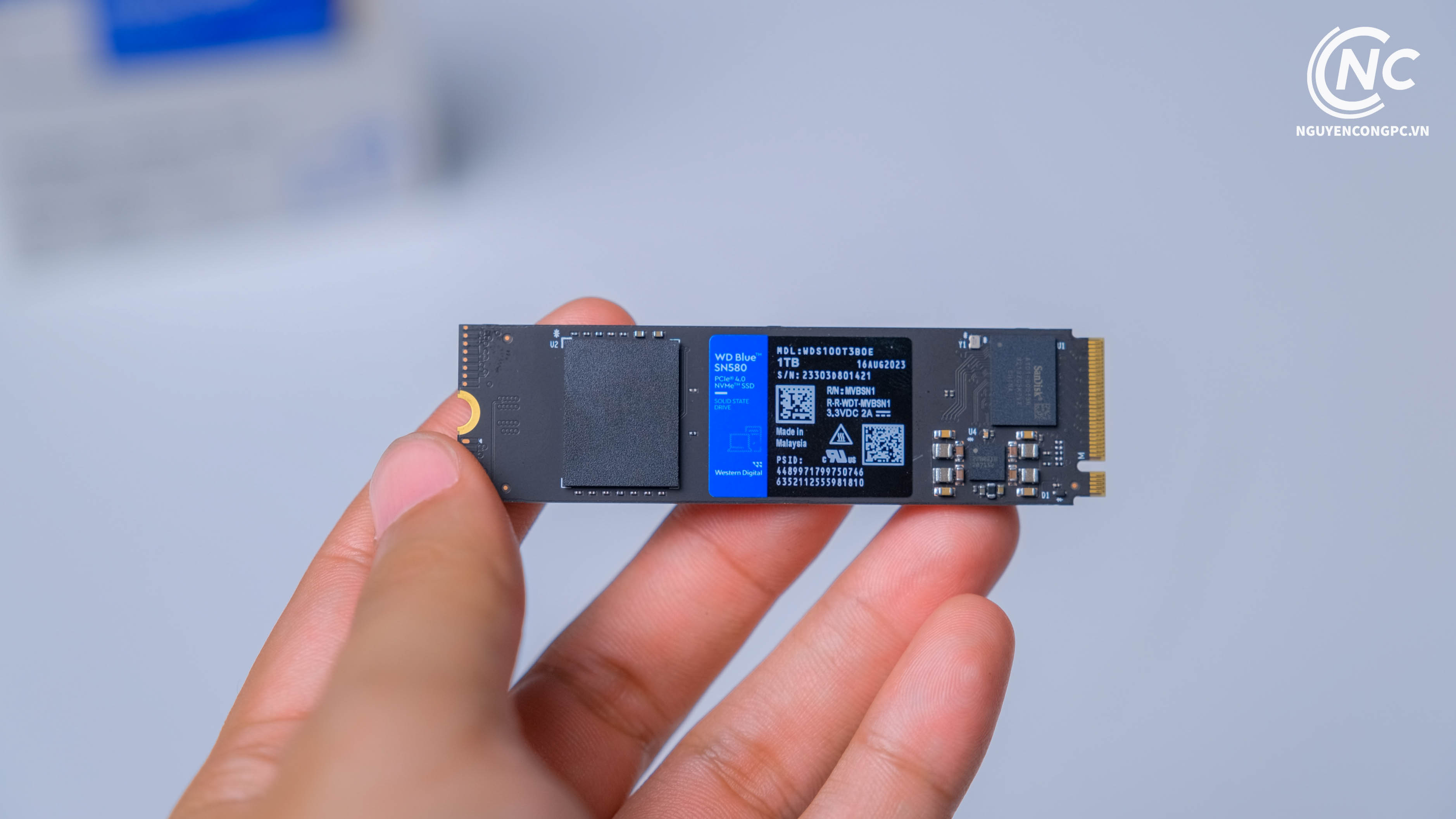 Ổ cứng SSD WD Blue SN580 1TB NVMe ( WDS100T3B0E)