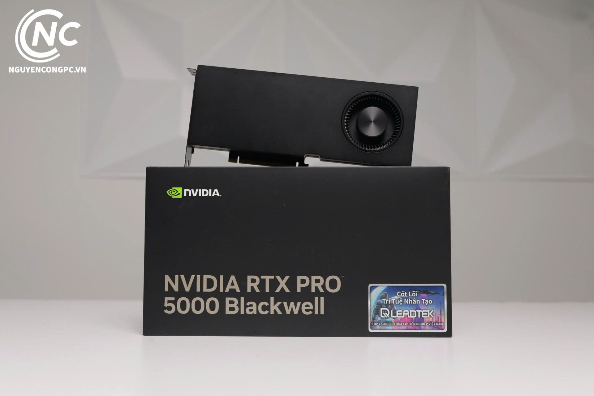 Card màn hình NVIDIA RTX PRO 5000 Blackwell 48GB