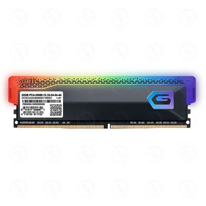 RAM GeIL Orion RGB 16GB DDR4 3200MHz (1x16GB, CL16, Gray, GOSG416GB3200C16BSC)