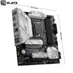 マザーボード MSI MAG B760M MORTAR MAX WIFI DDR4 MAG B760M MORTAR MAX WIFI