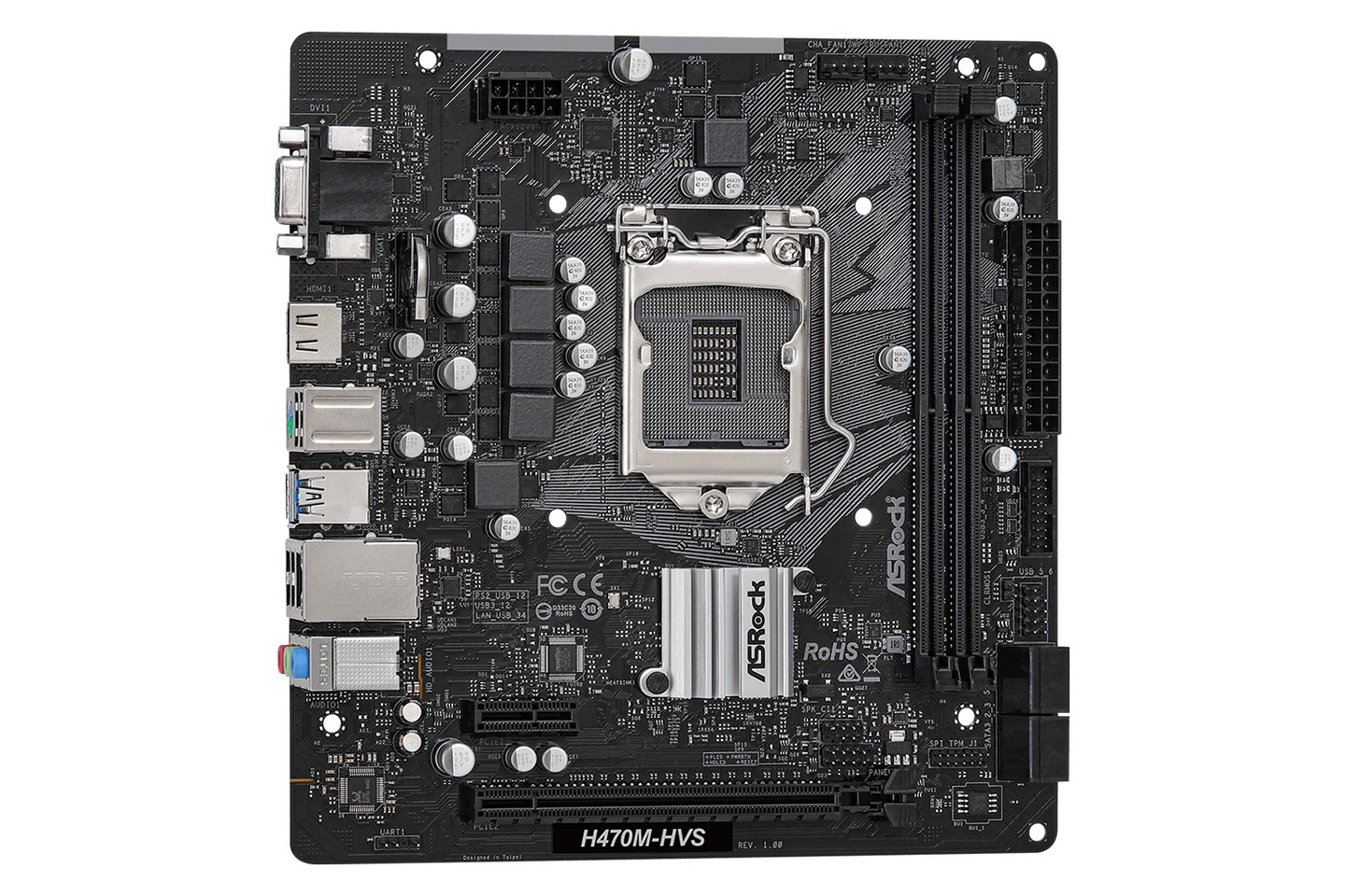 Asrock h470m hvs схема подключения