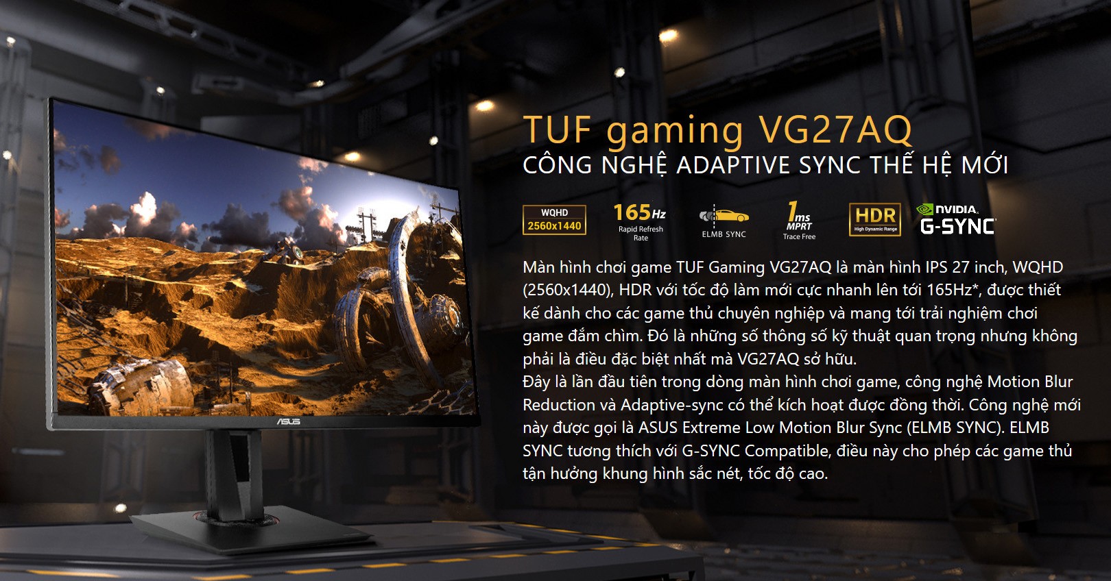 Màn hình Asus TUF Gaming VG27AQ