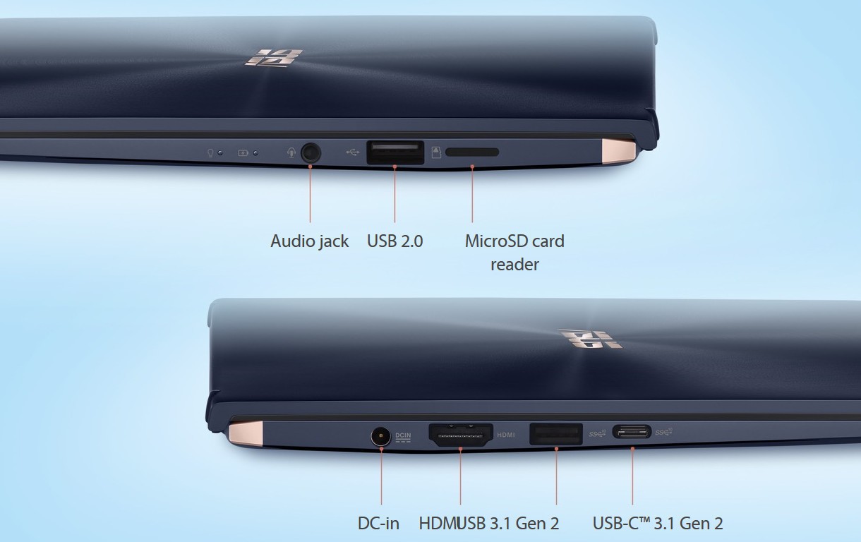 ZenBook UX434LFC-A6173T của bạn có thể kết nối với mọi thứ