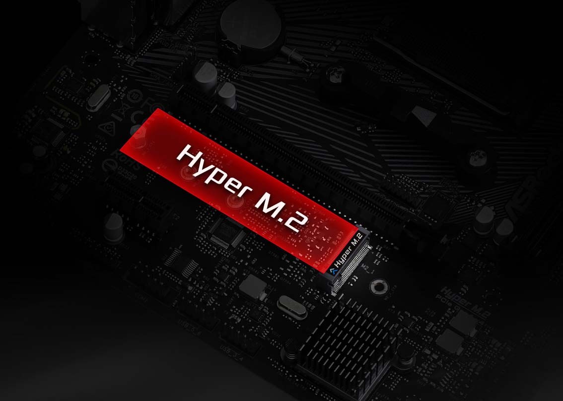 Hyper M.2 (PCIe Gen4 x4)