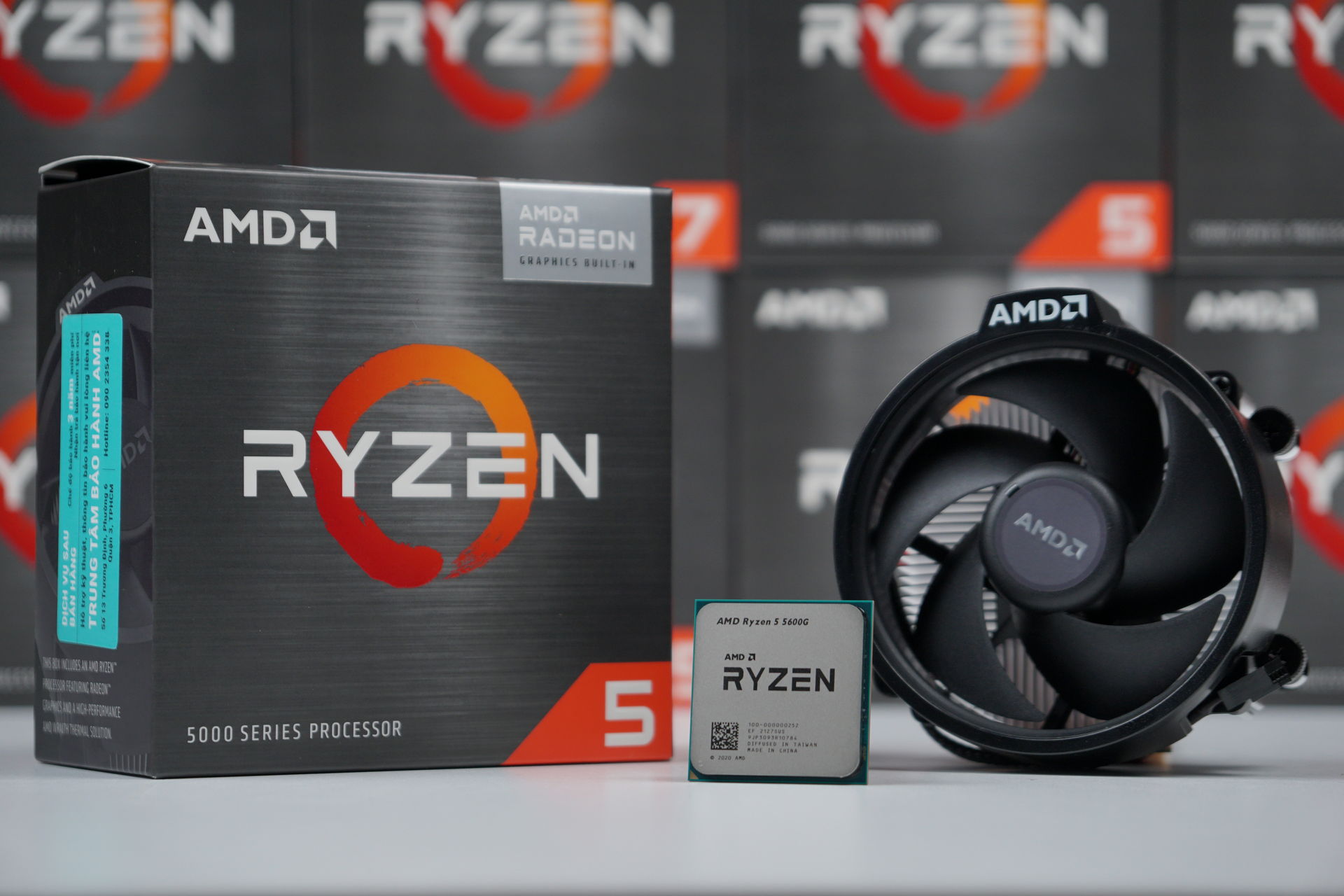 CPU AMD Ryzen 5 5600G  Nhân Đồ Họa Mạnh Mẽ