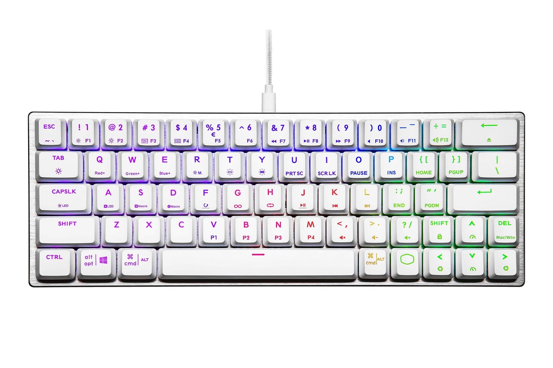 Cooler Master SK620 Silver White Brown Switch