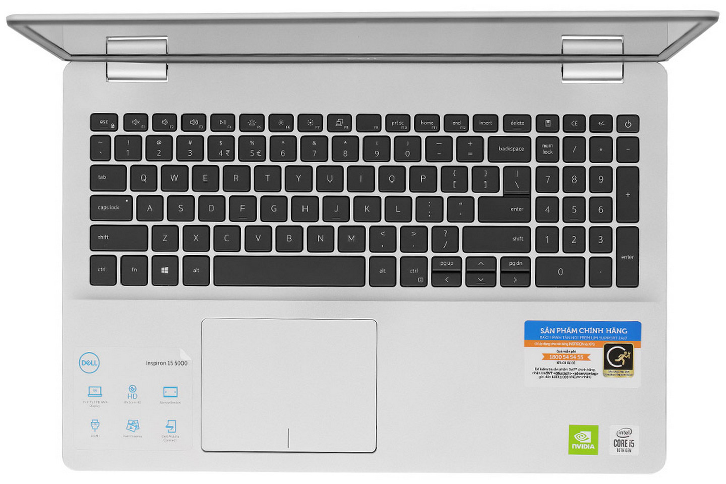 Laptop Dell Inspiron 5593 N5I5513W Silver  (