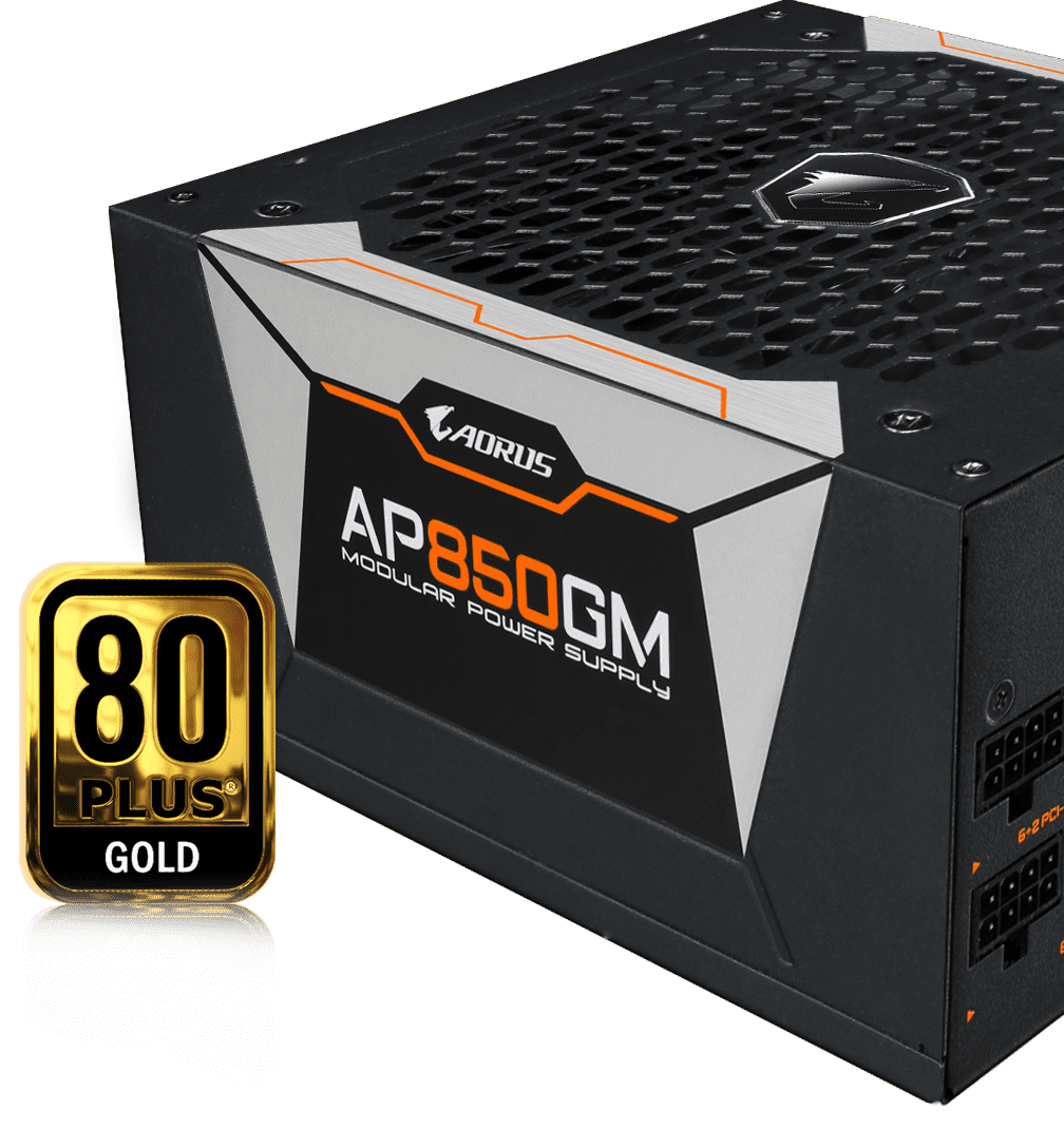 Gigabyte AORUS P850W được chứng nhận 80 Plus Gold