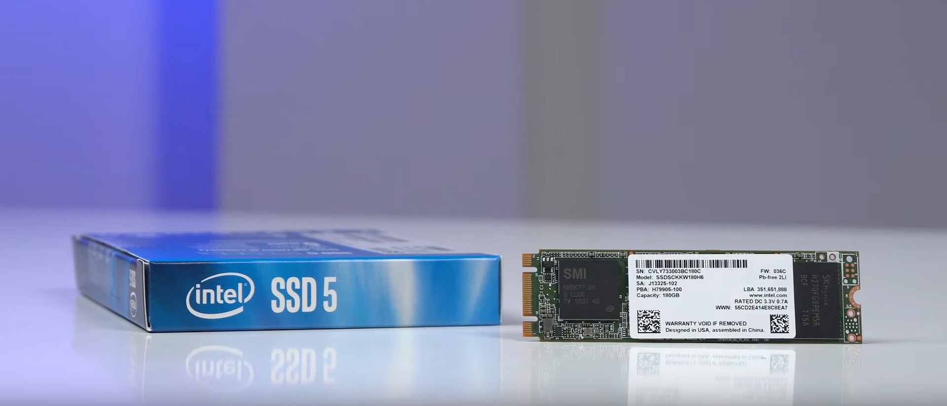 SSD M2-SATA 180GB Intel 540s 2280