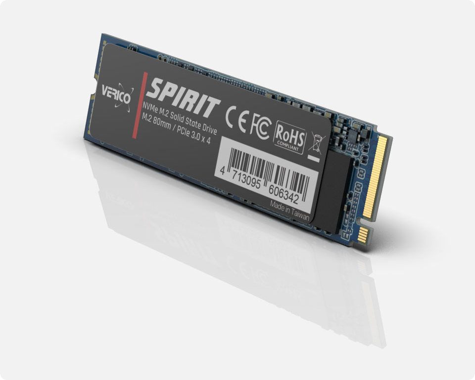 Ổ Cứng SSD Verico Spirit L 256GB NVMe M.2 PCIe