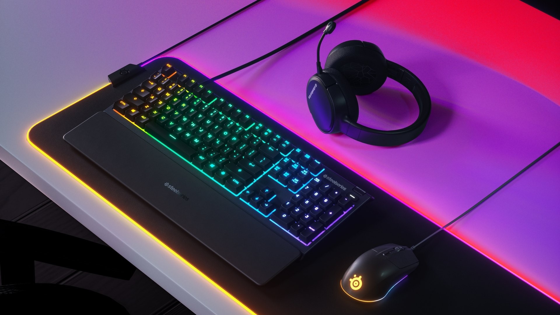 Chiếu sáng RGB 10 vùng