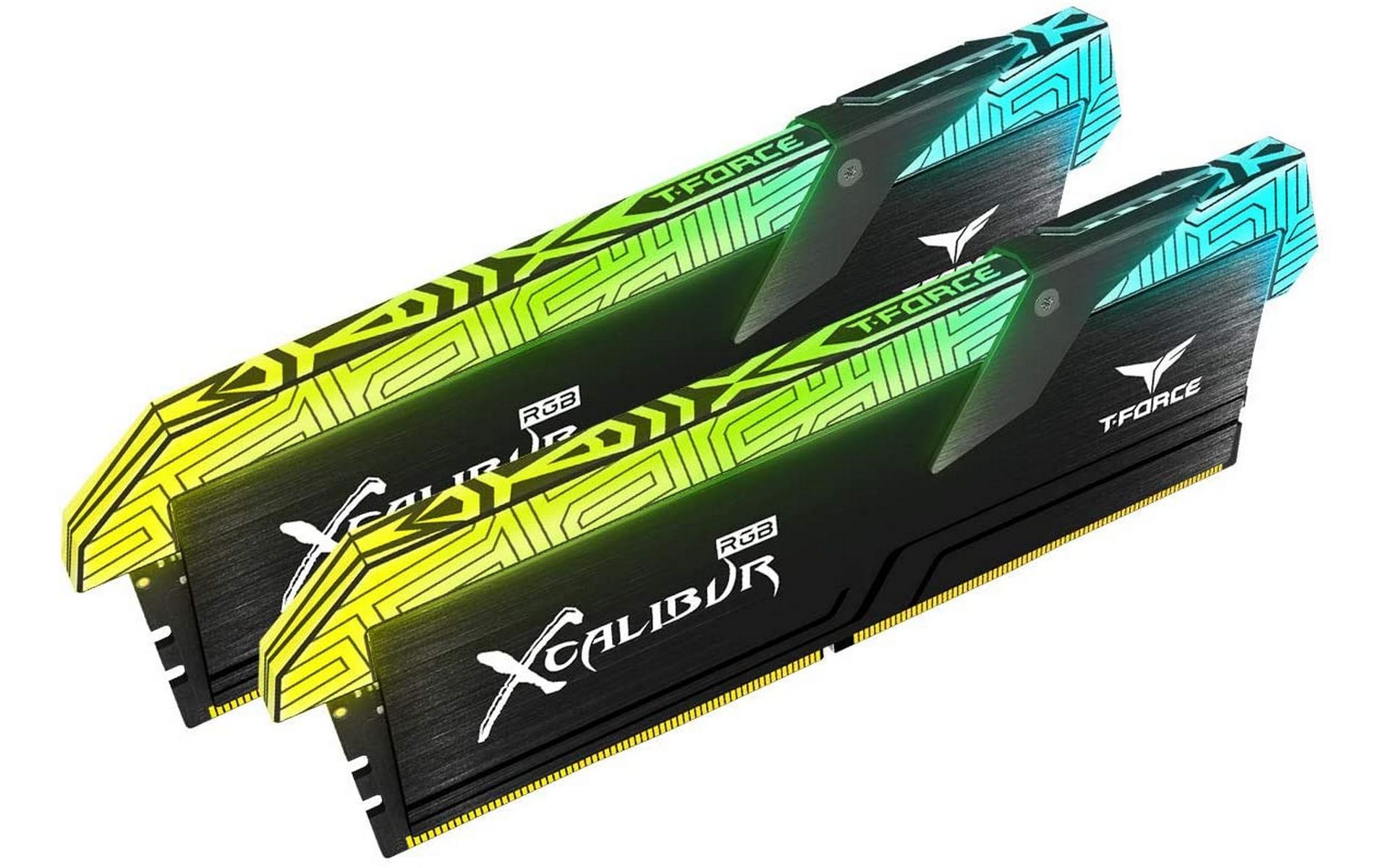 RAM TEAMGROUP T-Force Xcalibur RGB 16GB (8GBx2) Bus 3600 CL18 Black DDR4