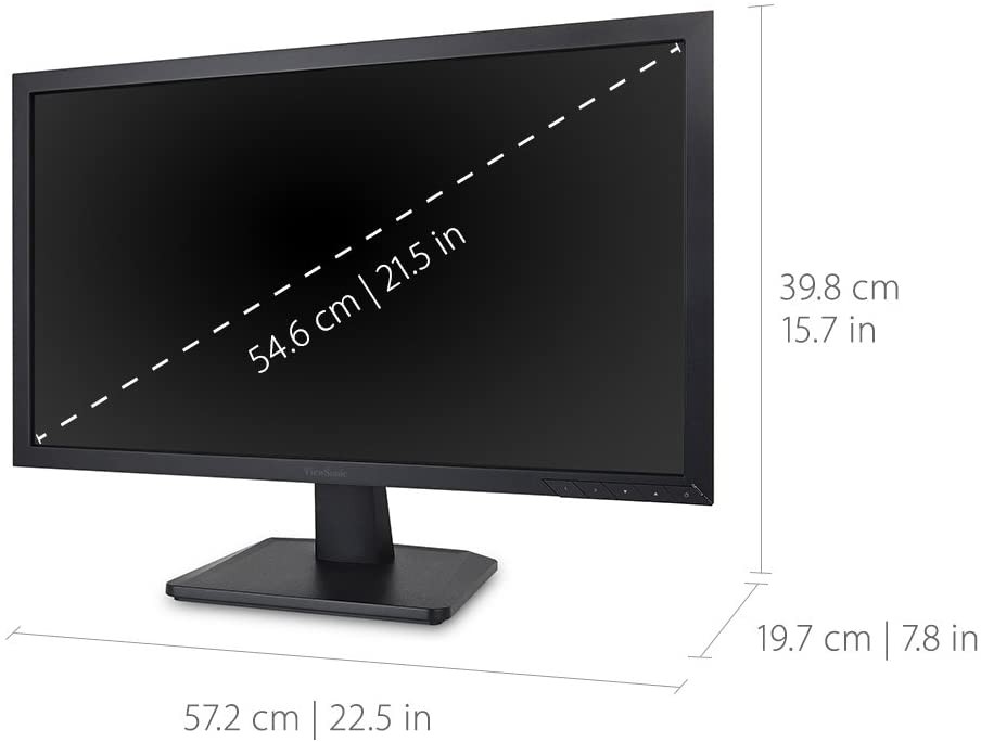 Màn hình ViewSonic VA2252SM có độ phân giải Full HD 1920x1080