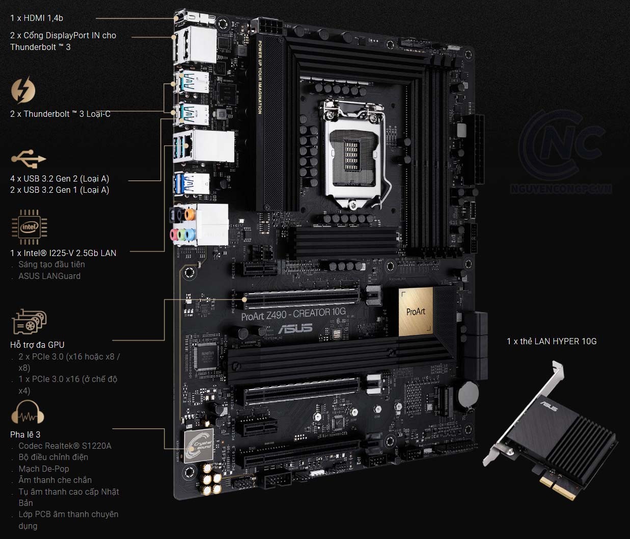 Z490 Creator 10g ASUS ProArt Z490-CREATOR 10G
