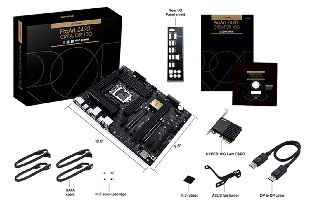 ASUS ProArt Z490-CREATOR 10G đã được thiết kế và kiểm tra nghiêm ngặt