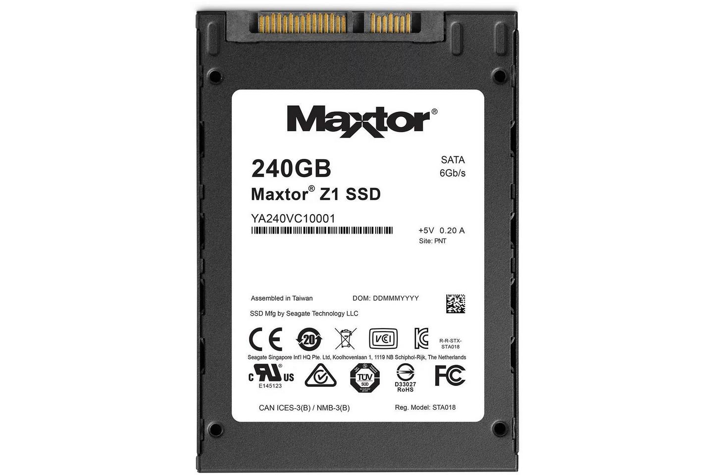 Seagate Maxtor Z1 240GB sử dụng flash NAND TLC