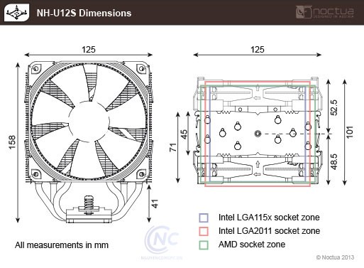 Tản nhiệt CPU Noctua NH-U12S