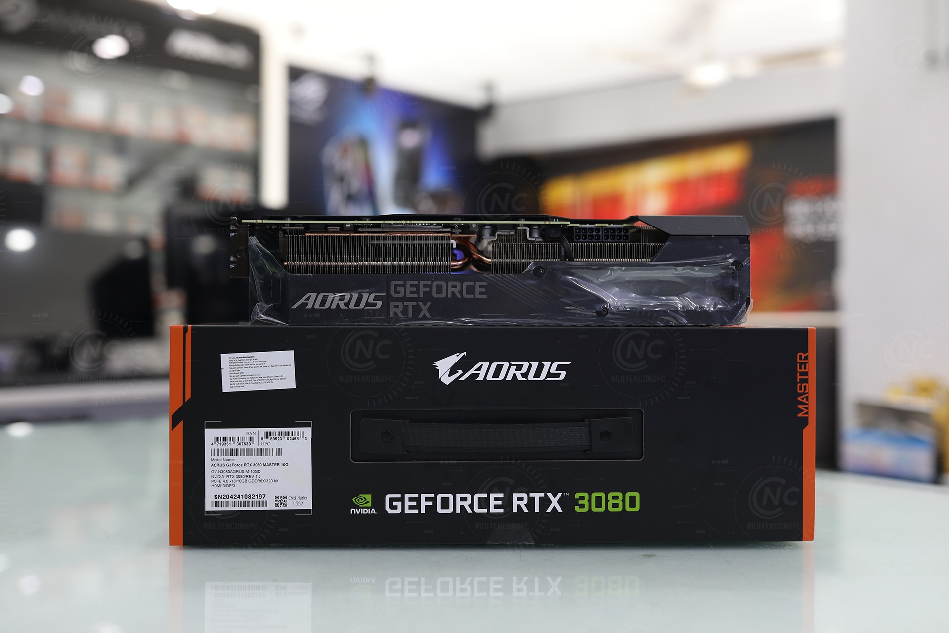 VGA Gigabyte AORUS RTX 3080 MASTER 10G