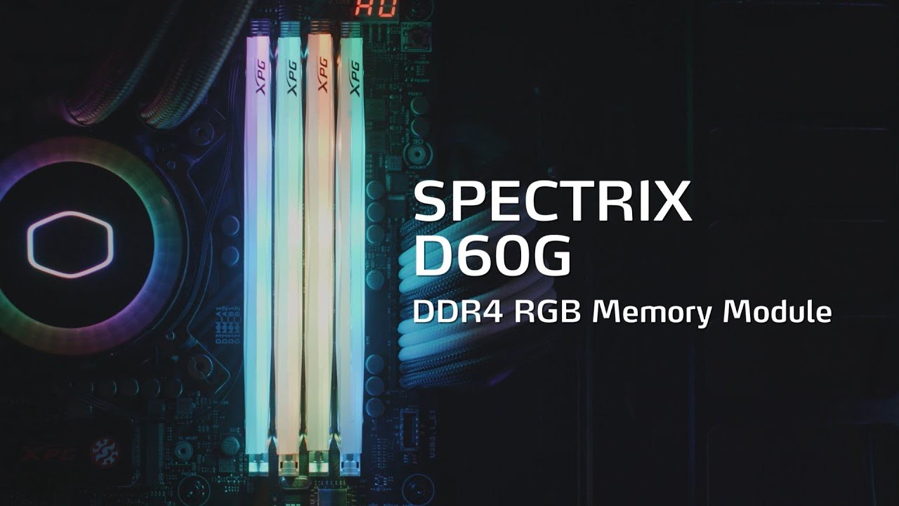 Ram ADATA SPECTRIX D60G RGB 8GB (1x8GB) Bus 3000Mhz