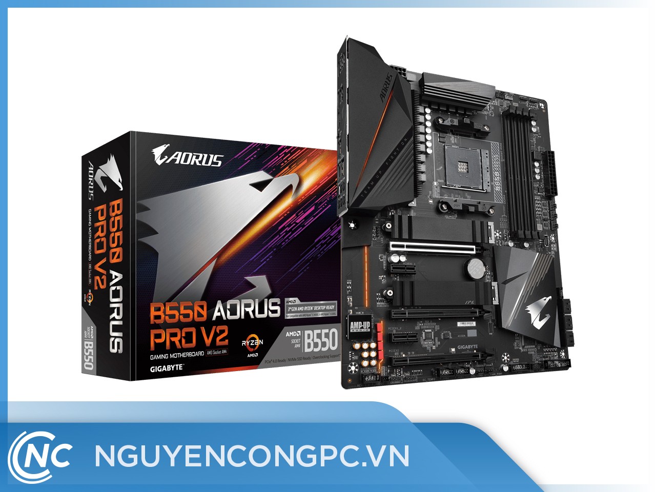 Mainboard Gigabyte B550M AORUS PRO AX