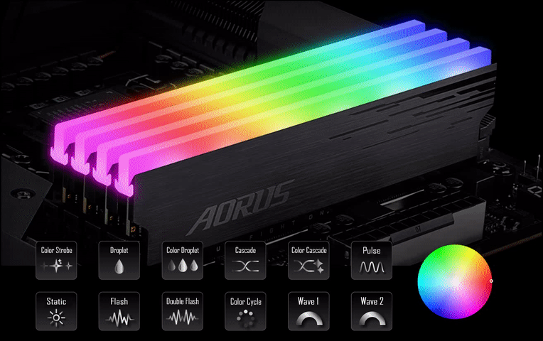 Ram Gigabyte AORUS RGB Memory 16GB (2x8GB) 3600MHz